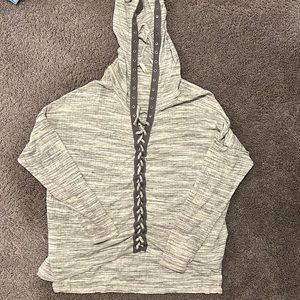 Lace Long Sleeve Hoodie
